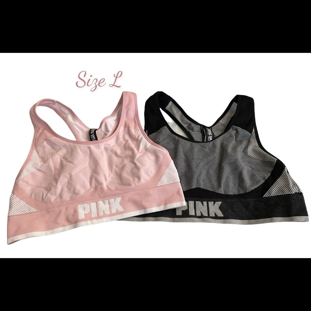 SOLD EUC PINK Active Sports Bras SZ L
